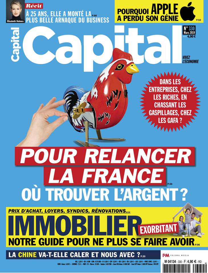 Capital 21 février 2019 Capital N°330 du 21 février 2019 à télécharger sur iPad