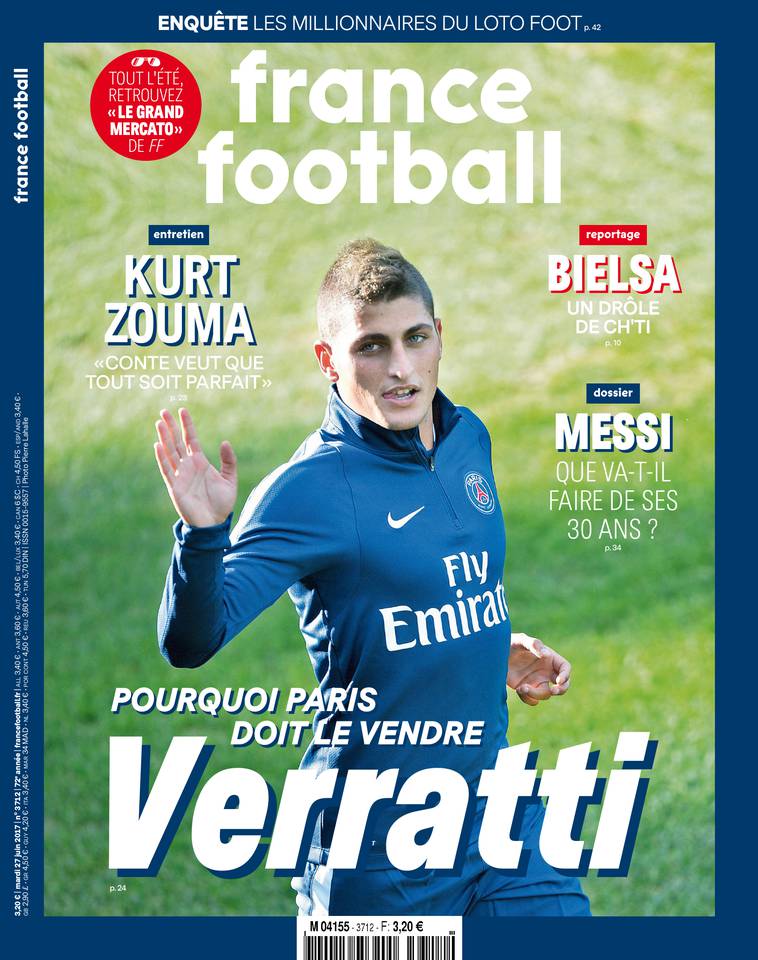 France Football 27 juin 2017 France Football du 27 juin 2017 à télécharger sur iPad