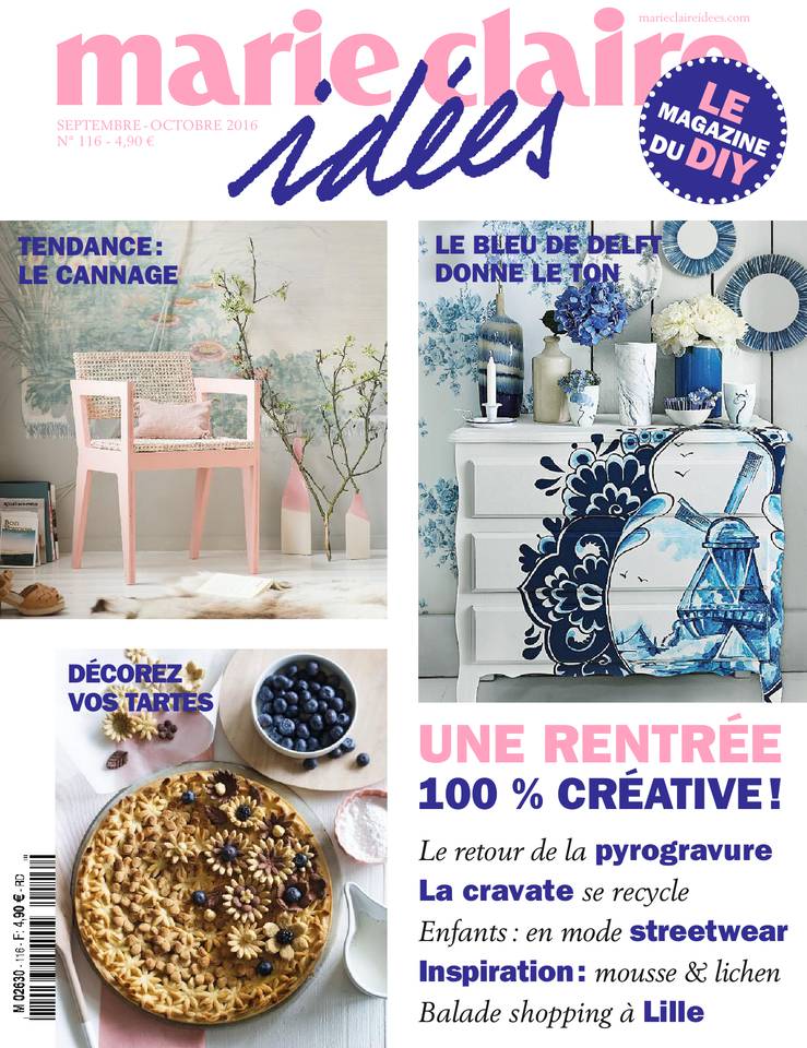 Marie Claire Idées 25 août 2016 Abonnement Marie Claire Idées Pas Cher avec le BOUQUET ePresse.fr