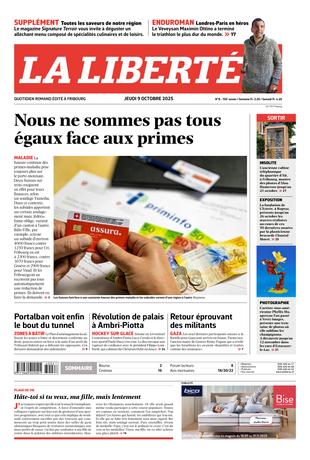 Couverture du magazine en date du 2025-10-09