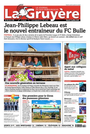 Couverture du magazine en date du 2025-07-15