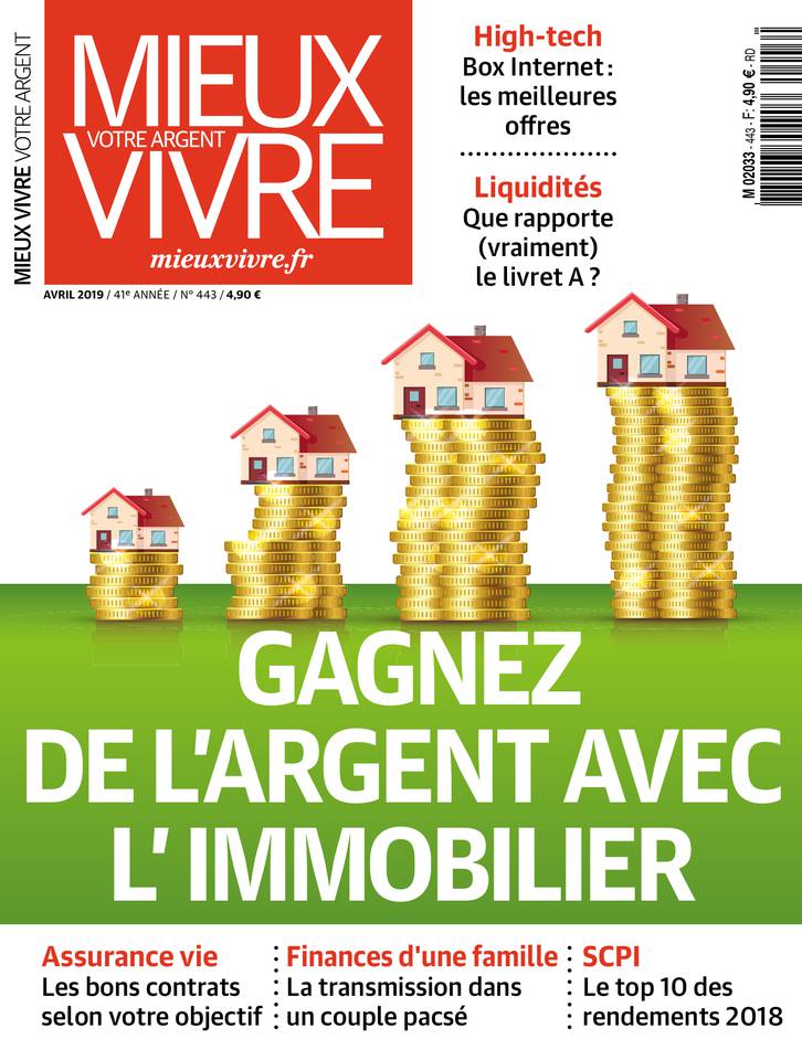Mieux Vivre Votre Argent 01 avril 2019 Abonnement Mieux Vivre Votre Argent Pas Cher avec le BOUQUET ePresse.fr