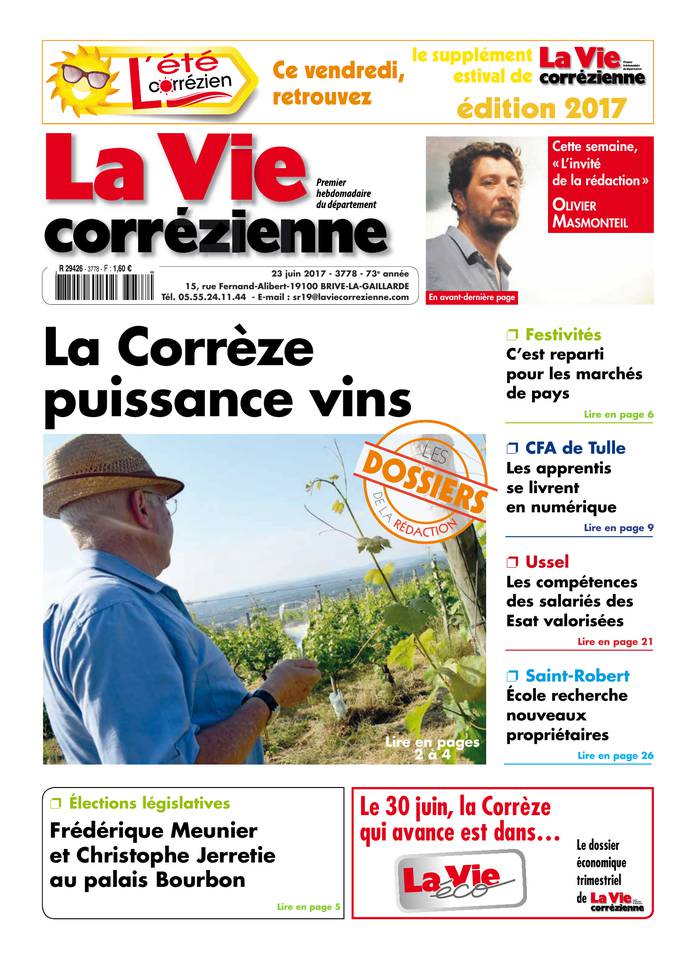 La Vie Correzienne 23 juin 2017 La Vie Correzienne du 23 juin 2017