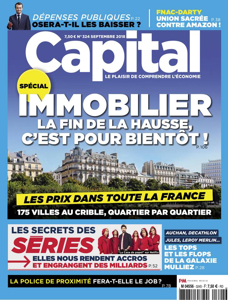Capital 23 août 2018 Abonnement à Capital Pas Cher avec le BOUQUET ÉCONOMIE ePresse.fr