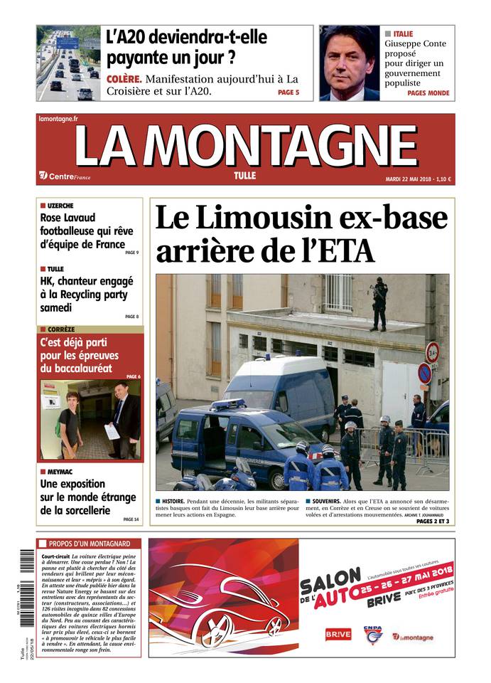 La Montagne 22 mai 2018 Abonnement La Montagne Pas Cher avec le BOUQUET INFO ePresse.fr