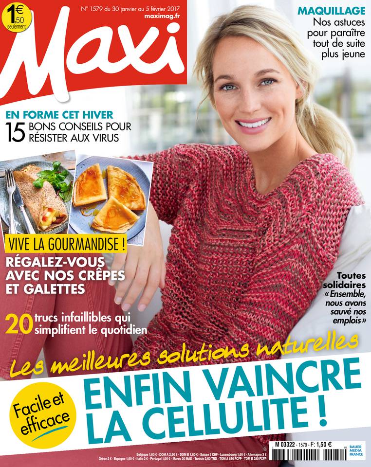 MAXI 30 janvier 2017 MAXI N°1579 du 30 janvier 2017 à télécharger sur iPad
