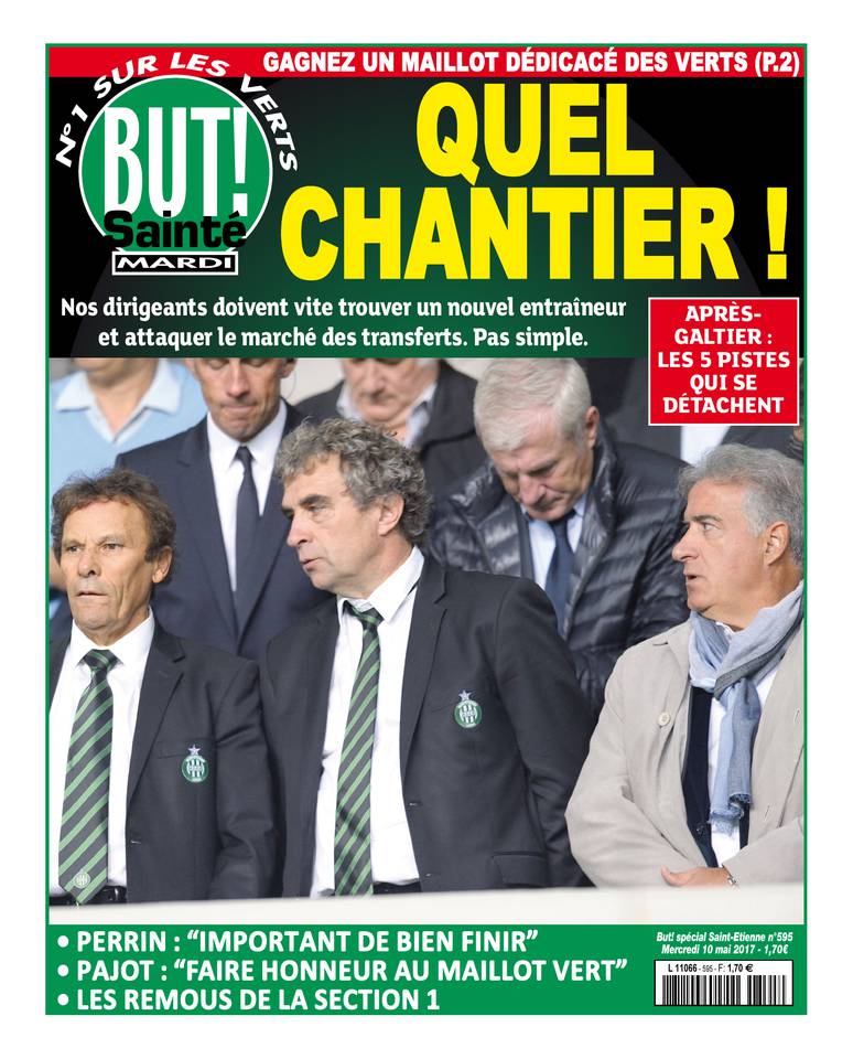 But! Sainté 10 mai 2017 But! Sainté N°595 du 10 mai 2017 à télécharger sur iPad