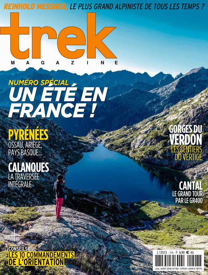Trek Magazine 01 juillet 2019 Abonnement Trek Mag Pas Cher avec le BOUQUET ePresse.fr