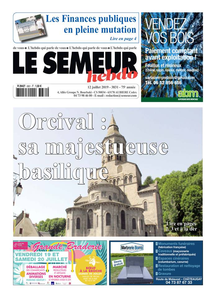 Le Semeur Hebdo 12 juillet 2019 Le Semeur Hebdo