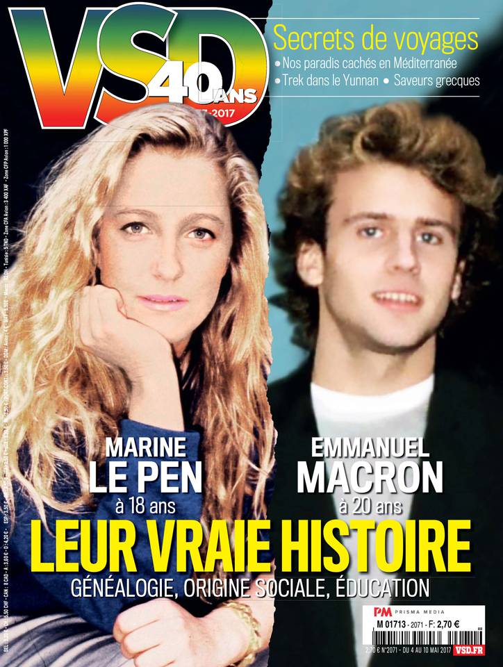 VSD 04 mai 2017 VSD N°2071 du 04 mai 2017 à télécharger sur iPad