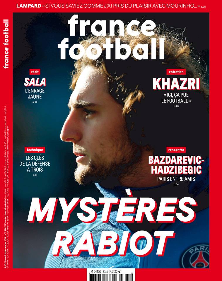 France Football 18 décembre 2018 France Football du 18 décembre 2018 à télécharger sur iPad