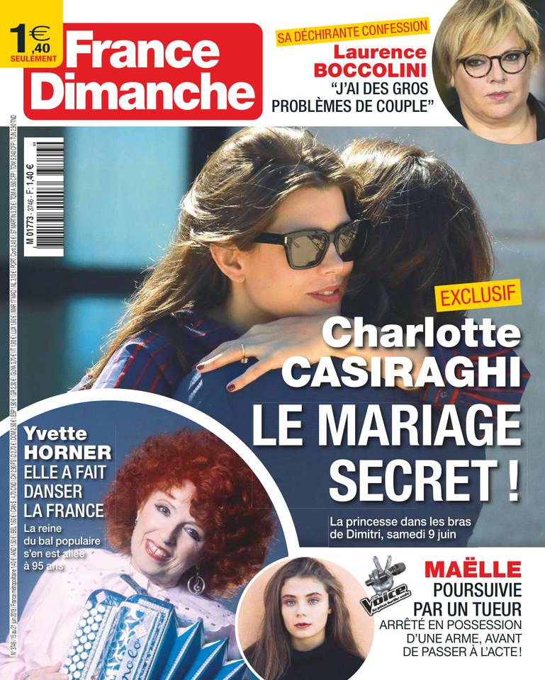 France Dimanche 15 juin 2018 Abonnement France Dimanche Pas Cher avec le BOUQUET ePresse.fr