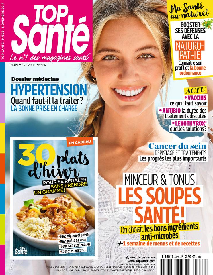 Top Santé 03 octobre 2017 Abonnement Top Santé Pas Cher avec le BOUQUET ePresse.fr