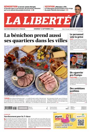 Couverture du magazine en date du 2025-09-12