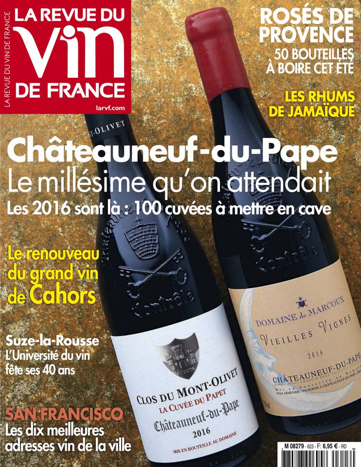 La Revue du Vin de France 27 juin 2018 Abonnement Revue du Vin de France Pas Cher avec le BOUQUET ePresse.fr