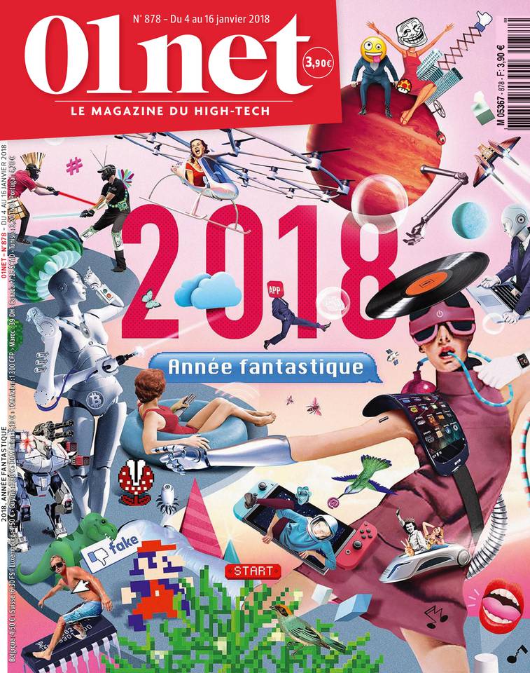 01net 03 janvier 2018 01net N°878 du 03 janvier 2018 à télécharger sur iPad