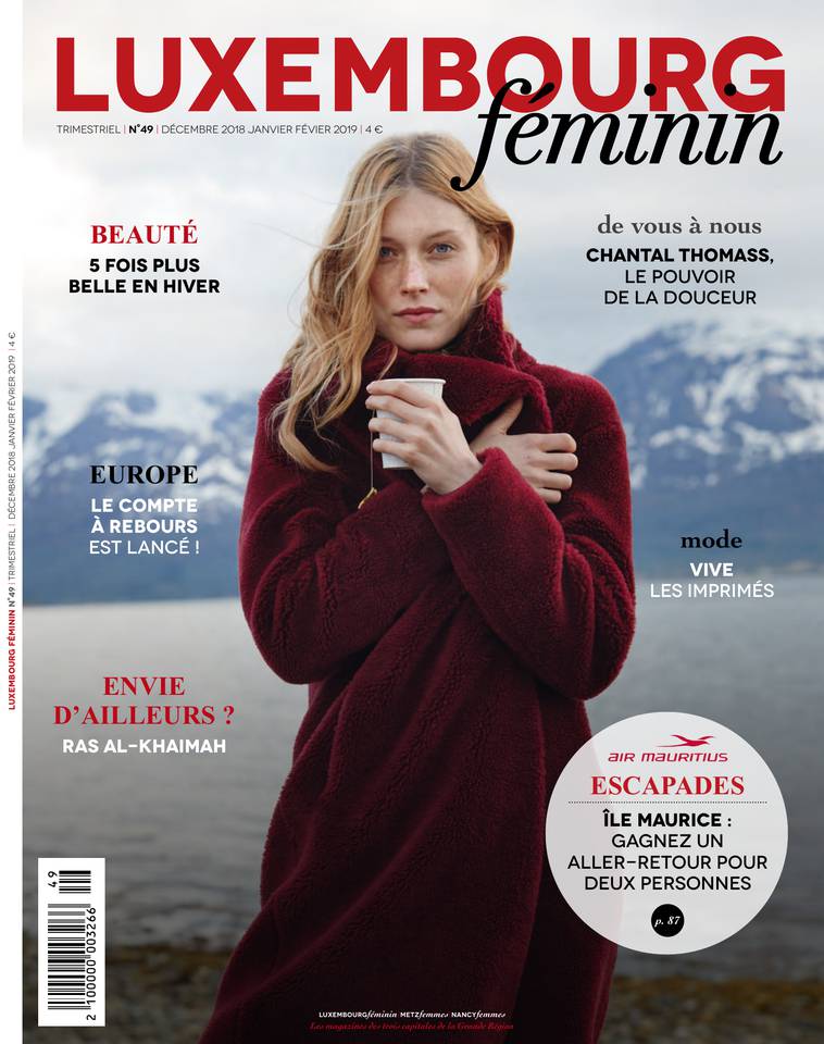 Luxembourg Féminin 23 novembre 2018 Abonnement Luxembourg Féminin Pas Cher avec le BOUQUET ePresse.fr