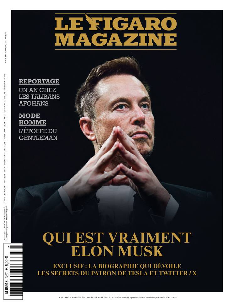 Le Figaro Magazine Une du 8 septembre 2023