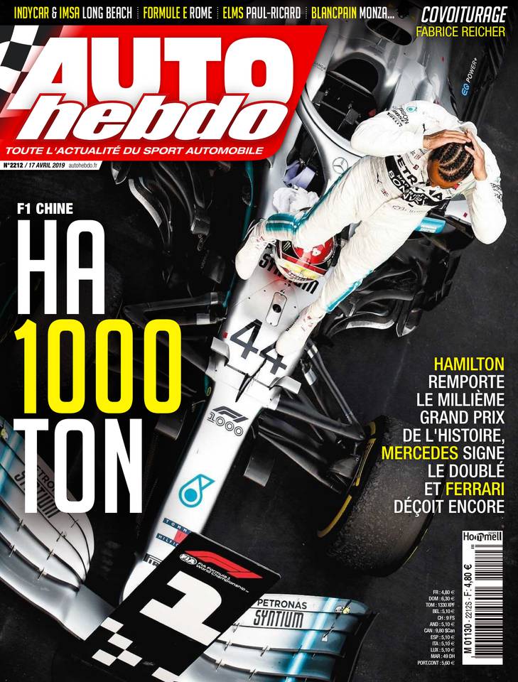 AutoHebdo 15 avril 2019 Abonnement AutoHebdo Pas Cher avec le BOUQUET ePresse.fr