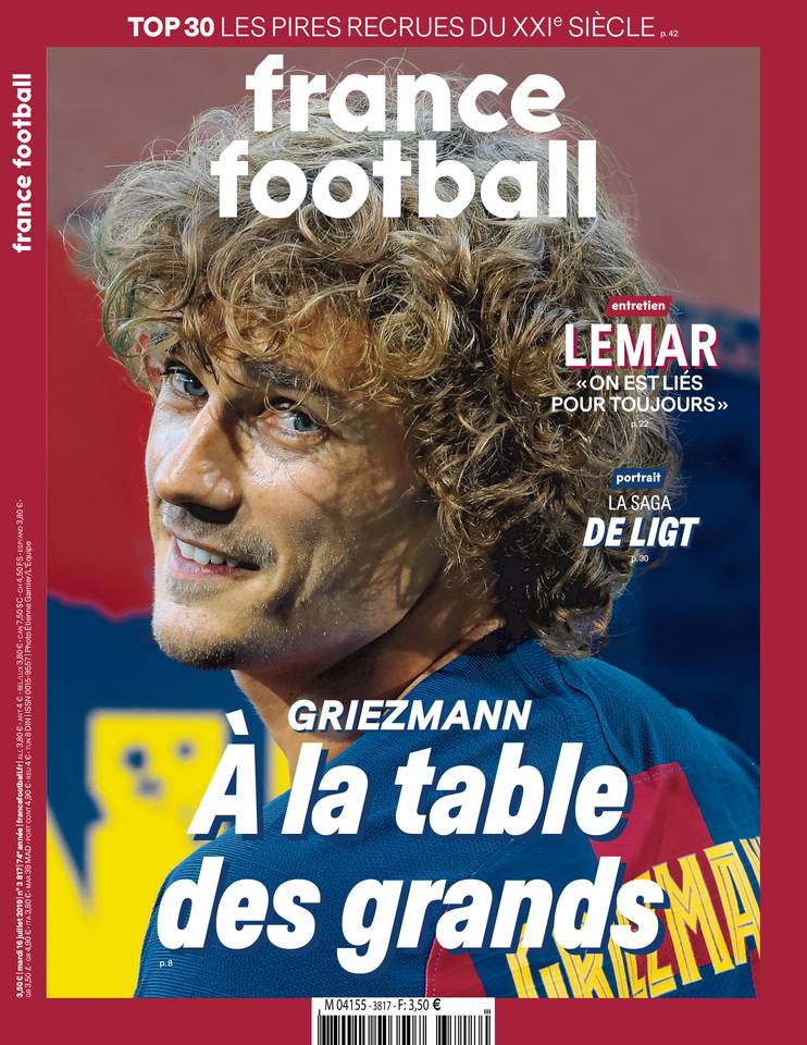 France Football 16 juillet 2019 Abonnement à France Football Pas Cher avec le BOUQUET ePresse.fr