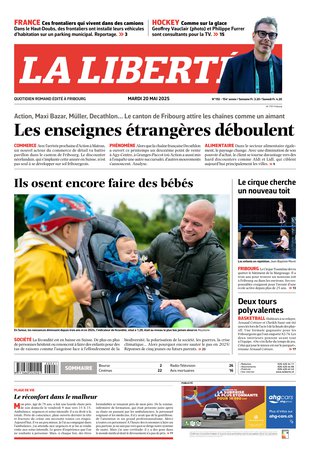 Couverture du magazine en date du 2025-05-20