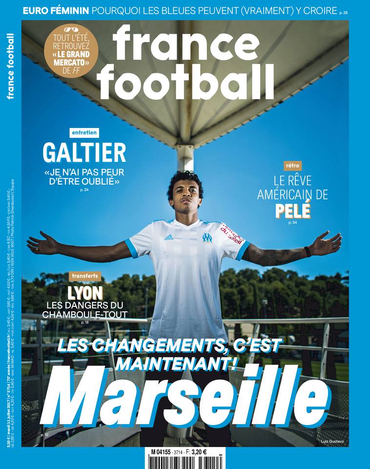 France Football 11 juillet 2017 France Football du 11 juillet 2017 à télécharger sur iPad