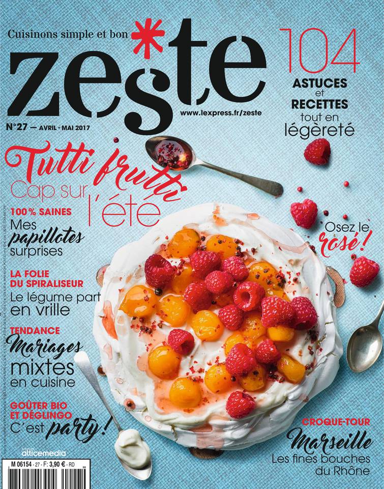 Zeste 27 avril 2017 Abonnement Zeste Pas Cher avec le BOUQUET À LA CARTE ePresse.fr