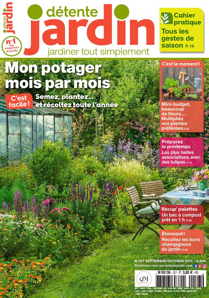 Détente Jardin 11 août 2017 Abonnement Détente Jardin Pas Cher avec le BOUQUET ePresse.fr