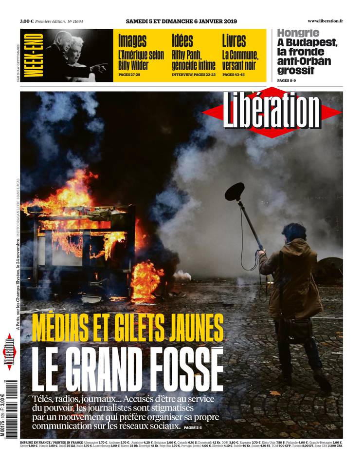 Libération 05 janvier 2019 Libération du 05 janvier 2019 à télécharger sur iPad