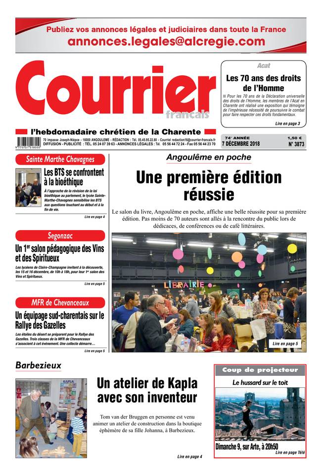 Courrier Français 07 décembre 2018 Courrier Français