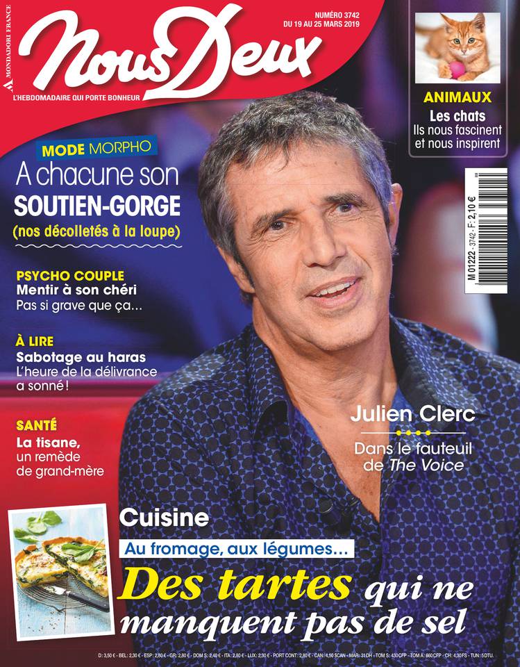 Nous deux 19 mars 2019 Abonnement Nous Deux Pas Cher avec le BOUQUET ePresse.fr
