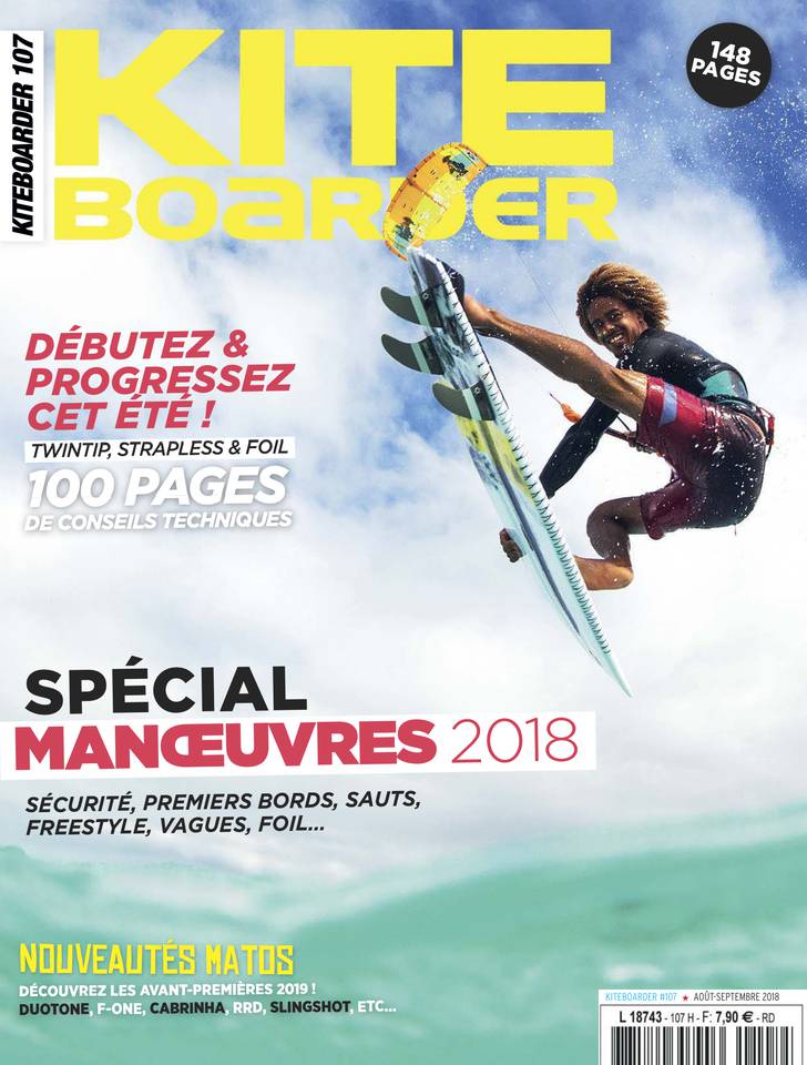 Kiteboarder Magazine 01 août 2018 Abonnement Kiteboarder Mag Pas Cher avec le BOUQUET ePresse.fr