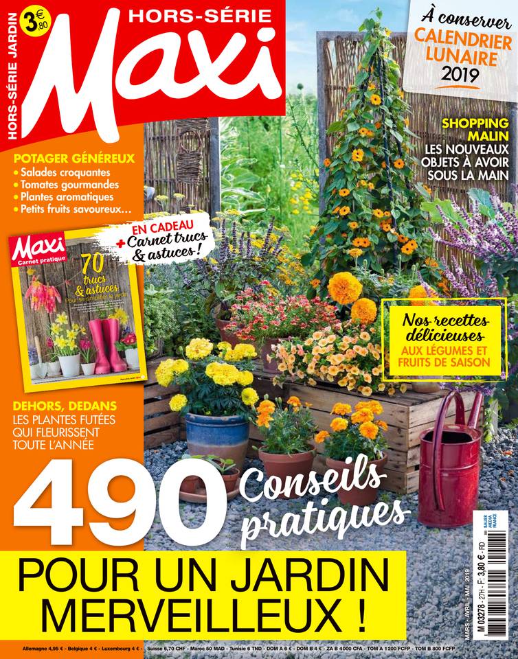 MAXI HORS-SERIE THEMATIQUE 11 mars 2019 Abonnement MAXI HORS-SÉRIE THÉMATIQUE Pas Cher avec le BOUQUET ePresse.fr