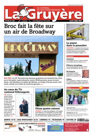 Couverture du magazine en date du 2025-07-03