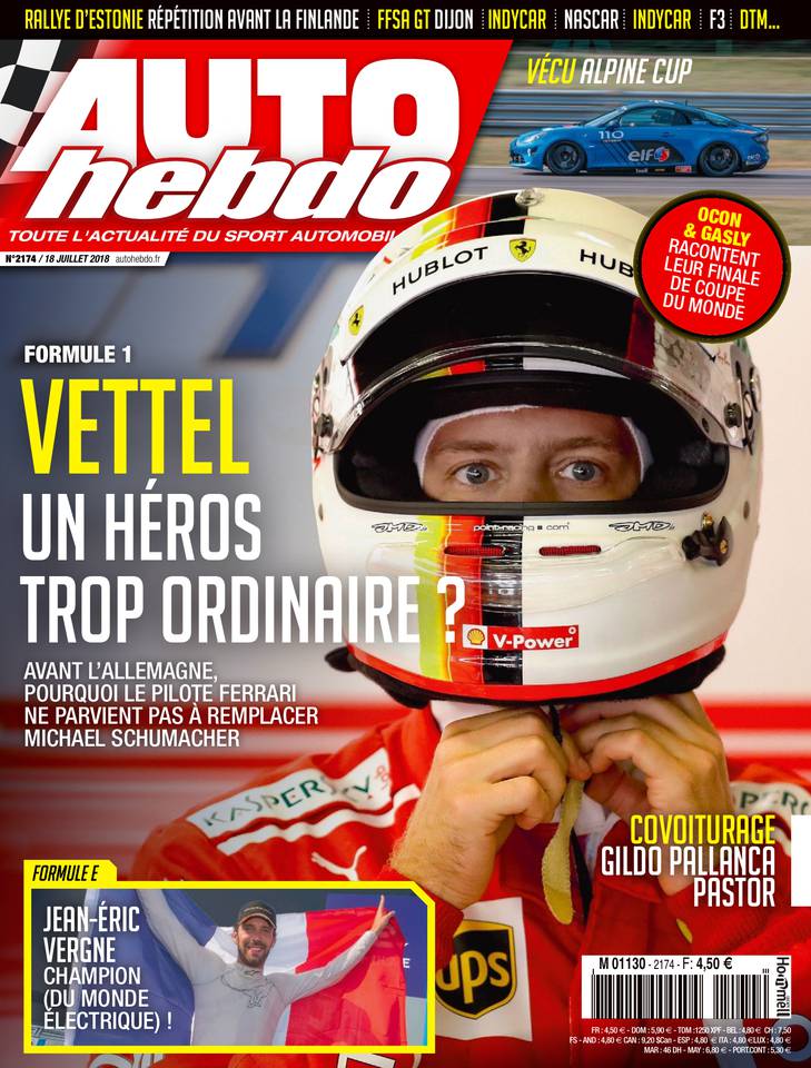 AutoHebdo 18 juillet 2018 Abonnement AutoHebdo Pas Cher avec le BOUQUET ePresse.fr