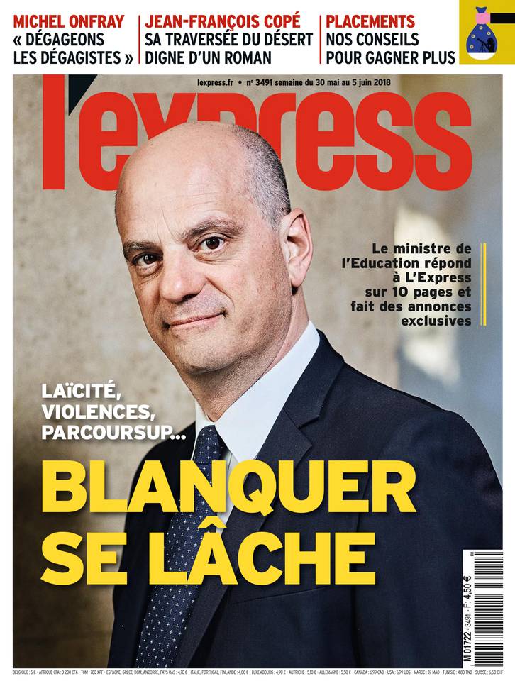 L'Express 30 mai 2018 L'Express N°3491 du 30 mai 2018 à télécharger sur iPad