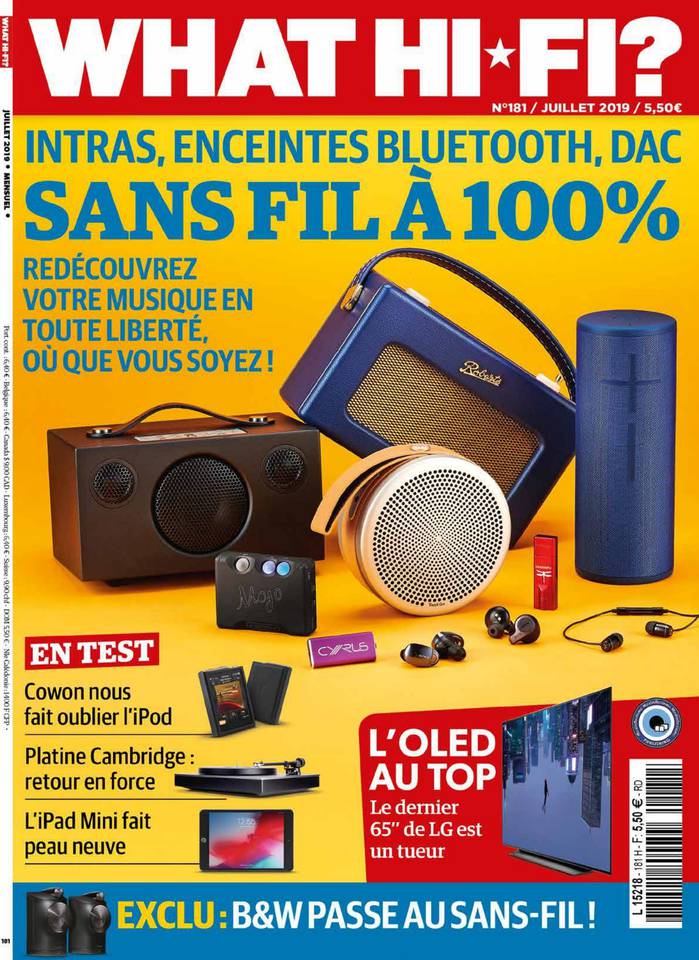 What Hi-Fi 04 juillet 2019 Abonnement What Hi-Fi Pas Cher avec le BOUQUET À LA CARTE ePresse.fr