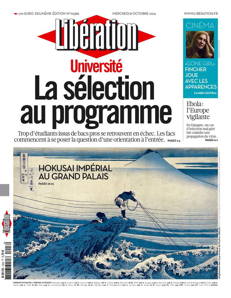 Libération 08 octobre 2014 Libération du 08 octobre 2014 à télécharger sur iPad