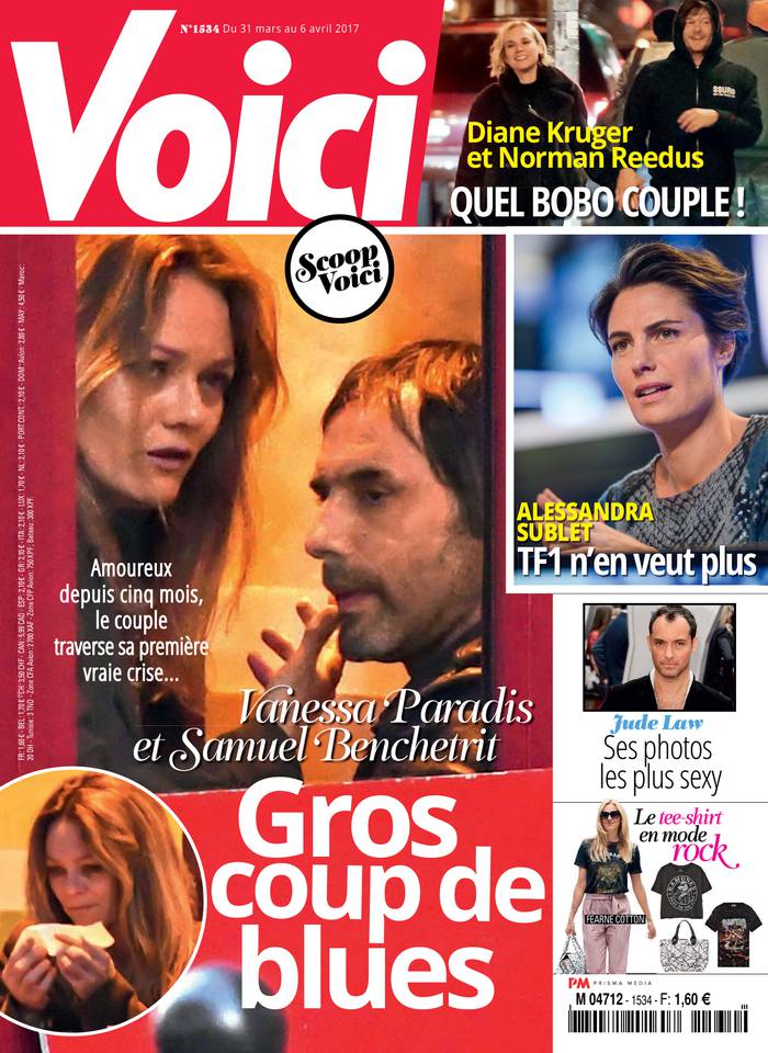 Voici 31 mars 2017 Voici N°1534 du 31 mars 2017 à télécharger sur iPad