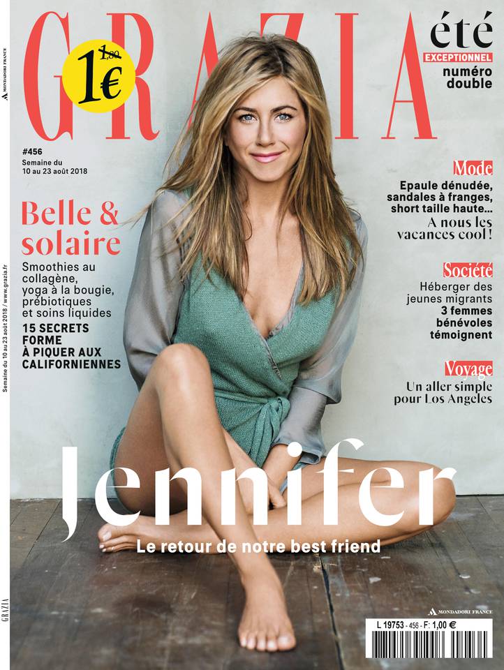 Grazia 10 août 2018 Abonnement Grazia Pas Cher avec le BOUQUET À LA CARTE ePresse.fr