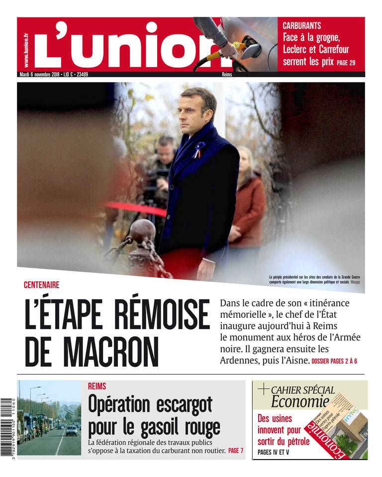 L'Union Ardennes 06 novembre 2018 L'Union Ardennes du 06 novembre 2018 à télécharger sur iPad