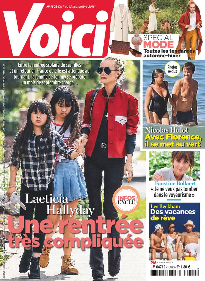 Voici 07 septembre 2018 Voici N°1609 du 07 septembre 2018 à télécharger sur iPad