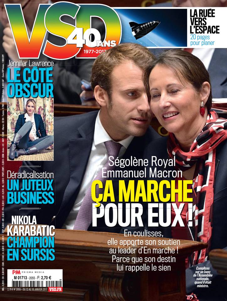 VSD 12 janvier 2017 VSD N°2055 du 12 janvier 2017 à télécharger sur iPad
