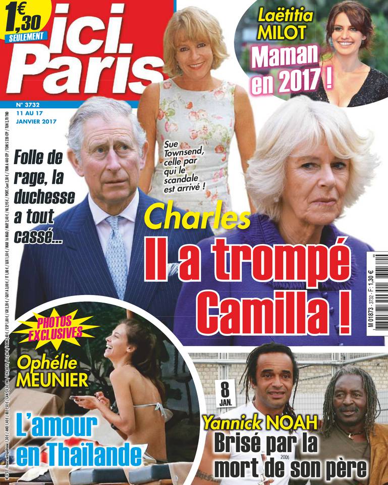 Ici Paris 11 janvier 2017 Ici Paris N°3732 du 11 janvier 2017 à télécharger sur iPad