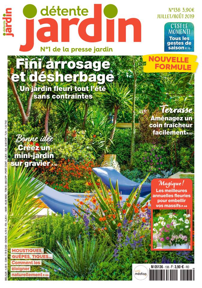 Détente Jardin 05 juin 2019 Abonnement Détente Jardin Pas Cher avec le BOUQUET ePresse.fr