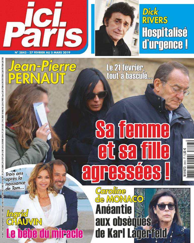 Ici Paris 27 février 2019 Ici Paris N°3843 du 27 février 2019 à télécharger sur iPad