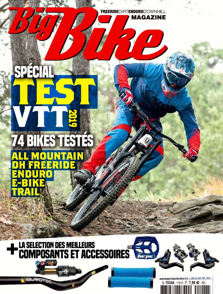 Big Bike Magazine 01 décembre 2018 Abonnement Big Bike Magazine Pas Cher avec le BOUQUET ePresse.fr