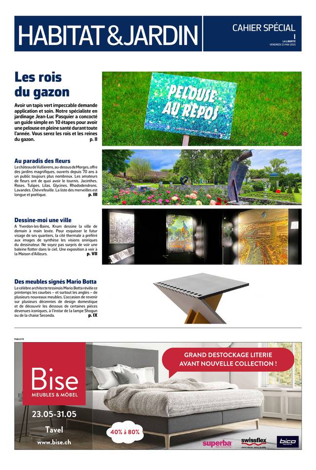 Couverture du magazine en date du 2025-05-23