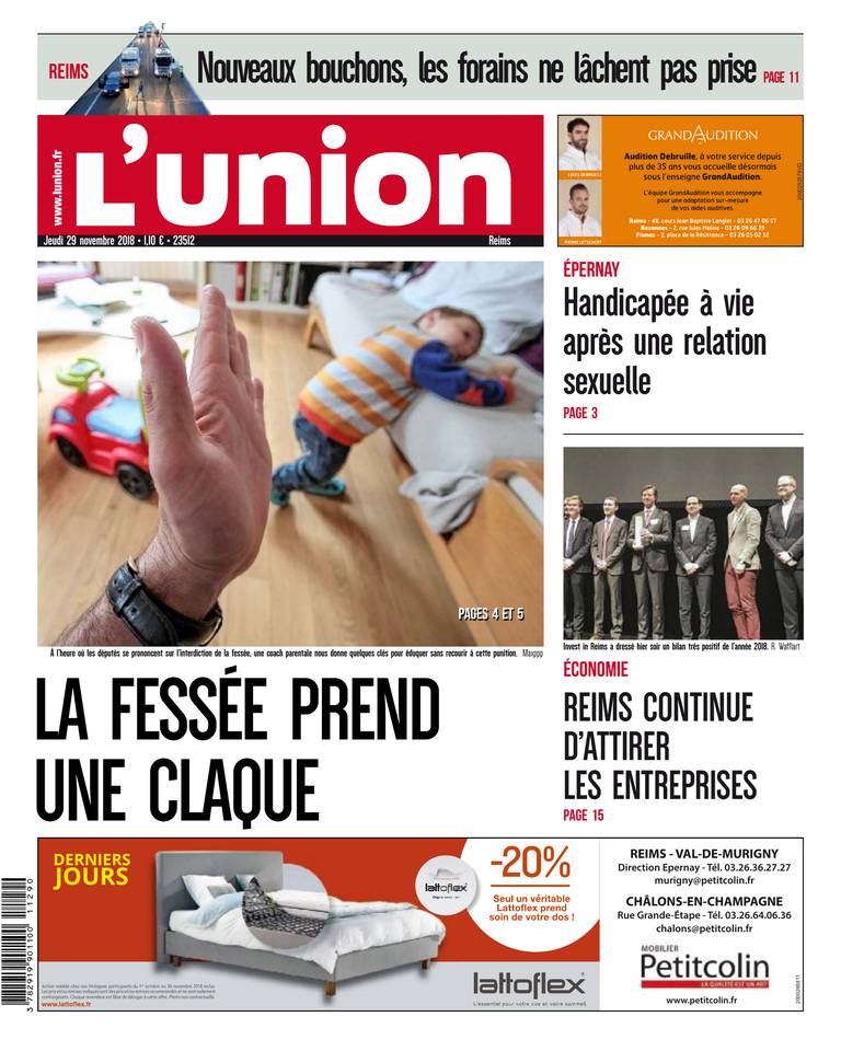 L'Union Ardennes 29 novembre 2018 L'Union Ardennes du 29 novembre 2018 à télécharger sur iPad