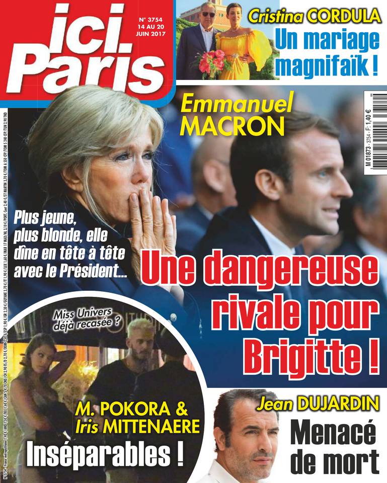 Ici Paris 14 juin 2017 Ici Paris N°3754 du 14 juin 2017 à télécharger sur iPad